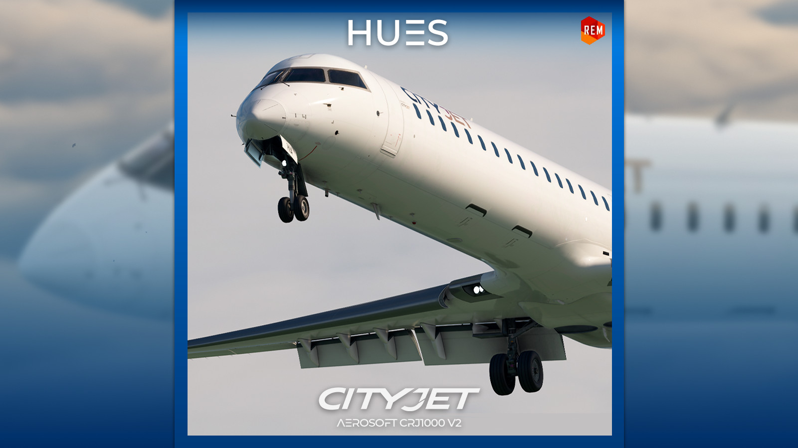 [4K] CityJet Fleet Pack w/cabin | Aerosoft CRJ 1000 V2 - Image 1