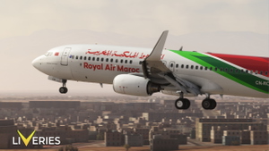 Royal Air Maroc [Pack] w/cabin  - PMDG 738 (FS2020) thumbnail 2