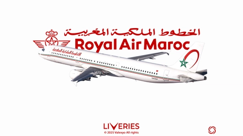 Royal Air Maroc [Pack] w/cabin  - Fenix A321 CFM 