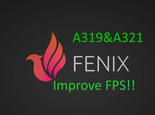 [4K/2K/1K] Fenix A319&A321 Downscaled Texture More FPS