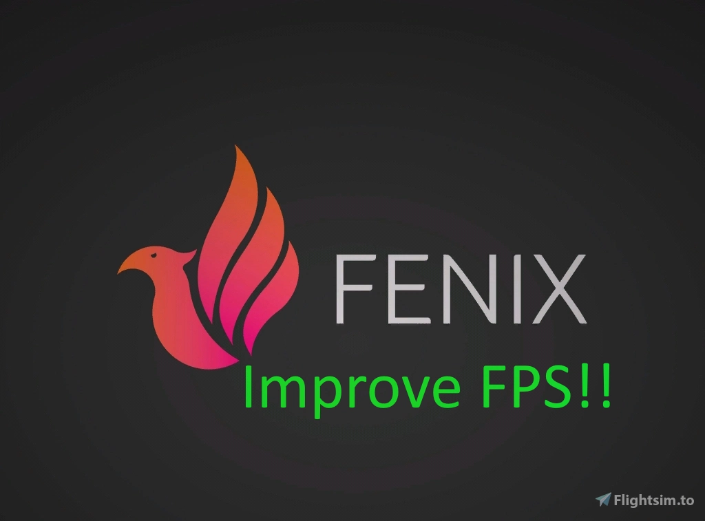 [4K/2K/1K] Fenix A320 Downscaled Texture More FPS - Image 1