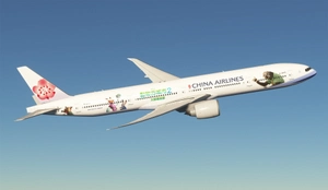 [4K&8K] China Airlines "Zootopia 2" B-18055 By WingtipLight thumbnail 2