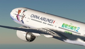 [4K&8K] China Airlines "Zootopia 2" B-18055 By WingtipLight thumbnail 4