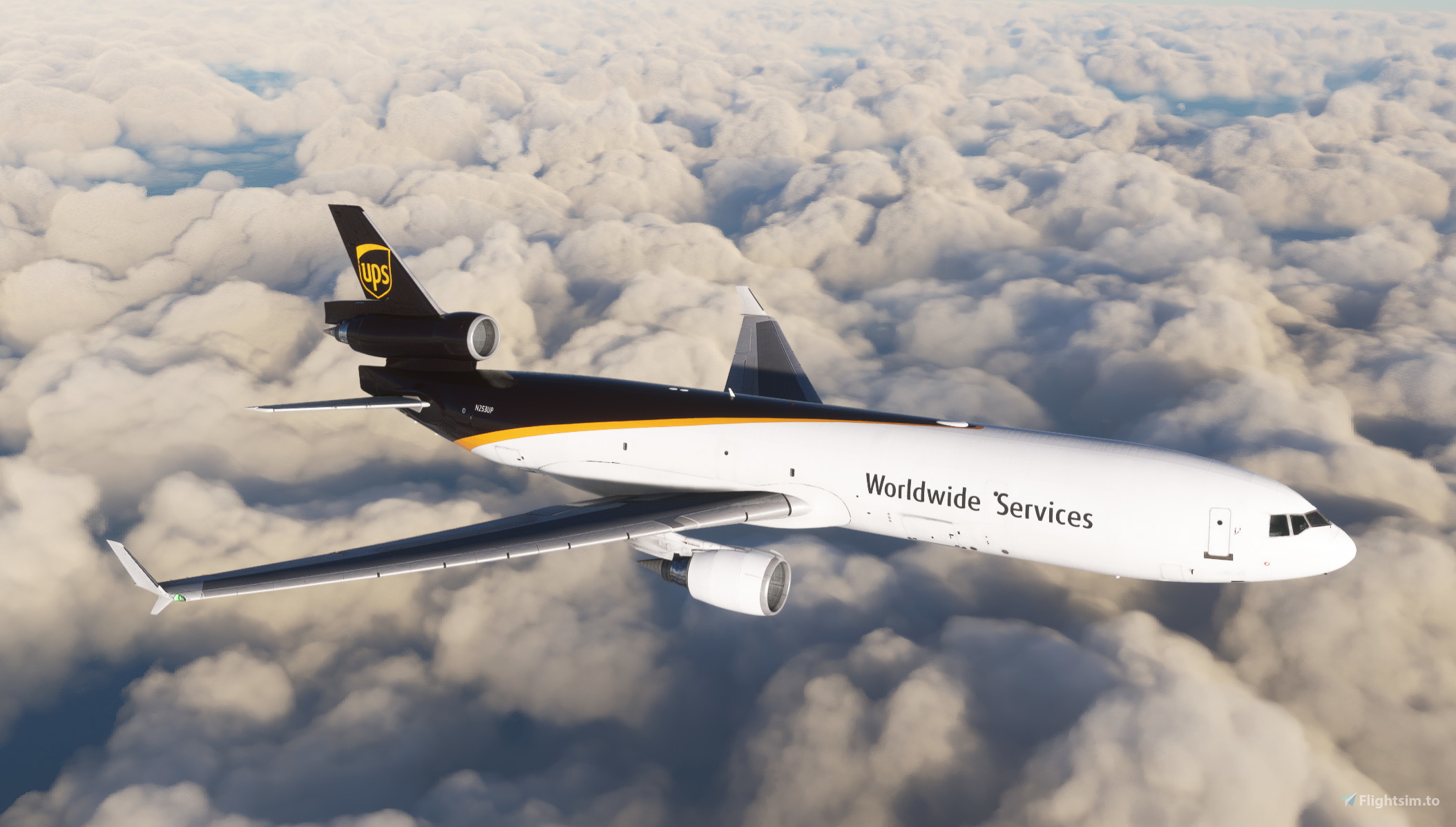 UPS MCDonnell Douglas MD-11F N287UP - Aircraft Liveries for MSFS