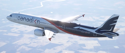 [4K & 8K] - Canadian Airlines (Modernized w. Cabin) | Fenix A321-200