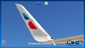American Airlines Livery Pack | FSLabs A321 NEO | 8K & 4K thumbnail 7