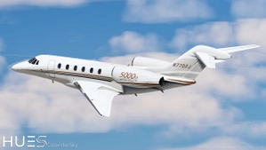 N770XJ '5000th Citation'  | FlightFX Citation X | 8K (Dynamic Registration) thumbnail 2