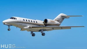 N770XJ '5000th Citation'  | FlightFX Citation X | 8K (Dynamic Registration) thumbnail 5