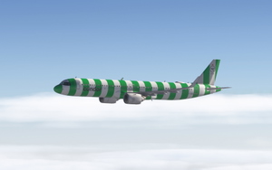 iniBuilds A321neo LR Condor Green Island Livery (W/ Cabin) 8K thumbnail 5