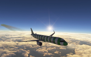 iniBuilds A321neo LR Condor Green Island Livery (W/ Cabin) 8K thumbnail 16