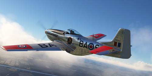 AH P-51D   424 " Tiger" Sqn.  RCAF  9523  / BA-S    NL951HB