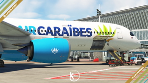 Inibuilds Airbus A350-900 Air Caraïbes 2017 Fleet 4K thumbnail 3