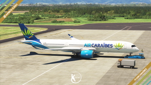 Inibuilds Airbus A350-900 Air Caraïbes 2017 Fleet 4K thumbnail 4