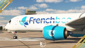 Inibuilds Airbus A350-900 French Bee Fleet 4K thumbnail 2