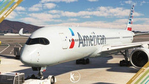 Inibuilds Airbus A350-900 American Airlines 2013 4K thumbnail 6