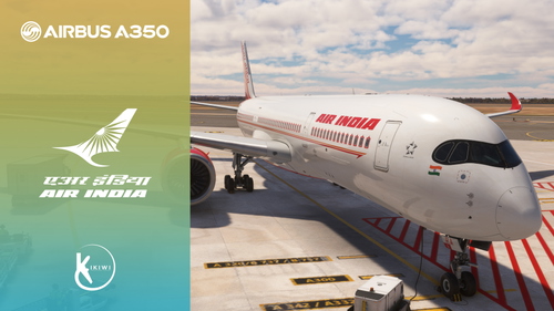 Inibuilds Airbus A350-900 Air India 2007 4K