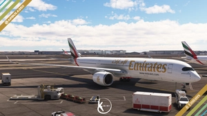 Inibuilds Airbus A350-900 Emirates 2005 4K thumbnail 4