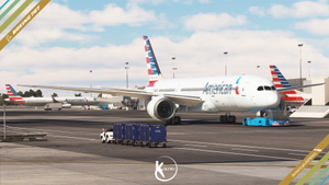 HorizonSim Boeing 787-9 American Airlines N821AN Livery 8K thumbnail 7