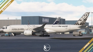 Inibuilds Airbus A350-900 Airbus Industries Carbon Liveries 4K thumbnail 5