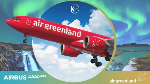 LatinVFR Airbus A330-900neo Air Greenland 4K & 8K