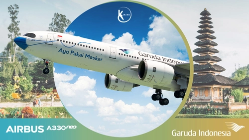 LatinVFR Airbus A330-900neo Garuda Indonesia PK-GHG  4K & 8K