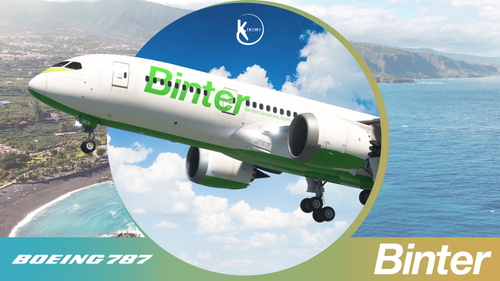 [DISCONTINUED] - Kuro Boeing 787-8 Binter Canarias