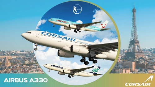 [PACK] LatinVFR A330-200 Corsair Fleet Pack 4K & 8K