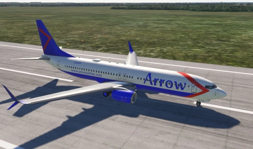 Arrow Airlines FICTIONAL N355AR PMDG Boeing 737-800 (2014)