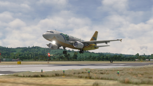 Fenix A319 Cebu Pacific Air RP-C3189 (Weathered) with Cabin Interior on 8K