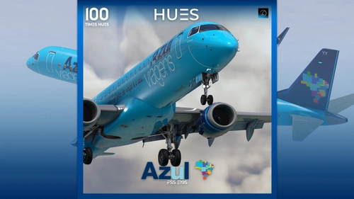 Azul 'Azul viagens' PR-AYY | FSS E195 | 8K