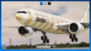 Condor Airlines Livery Pack | Headwind A330 NEO | 8K & 4K thumbnail 3