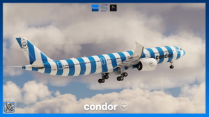 Condor Airlines Livery Pack | Headwind A330 NEO | 8K & 4K thumbnail 5