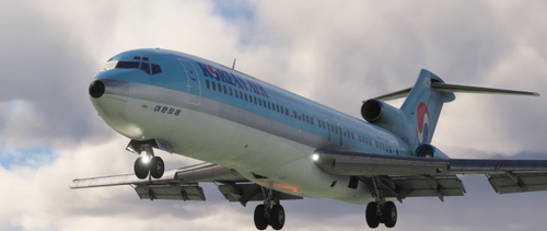 FlightSim Studio - B727-200(F) Korean Air HL7366 [4K]