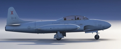 Canadair CT-133, MSFS2024, 133610 of the AETE, CFB Cold Lake