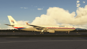  Inibuilds Airbus A330-300(GE) Malaysia Airlines 9M-MKC thumbnail 5