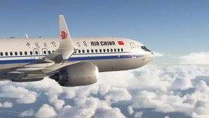 Asobo Boeing 737 MAX 8 Air China B-1399 thumbnail 3