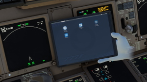 777F PMDG EFB Custom Wallpaper and Logo - MSFS Add-on - Flightsim.to