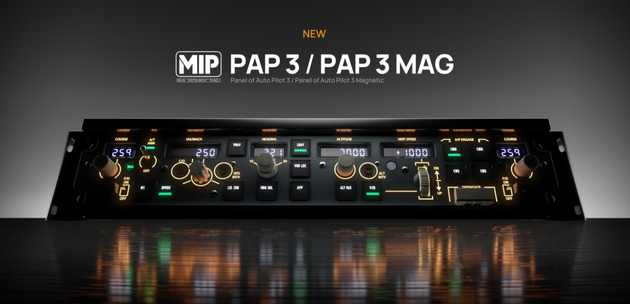 Winwing PAP3 PFP7 MSFS オートパイロット　FMC Maddog Leonardo | Winwing PAP3 | MobiFlight Profile