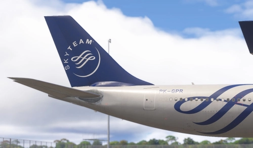 [8K/4K] Garuda Indonesia (SkyTeam c/s) PK-GPR for iniBuilds A330-300RR MSFS2024 w/ Cabin