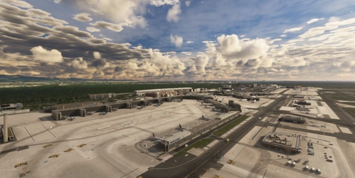 EDDF Frankfurt Airport - FSLTL Static Aircraft