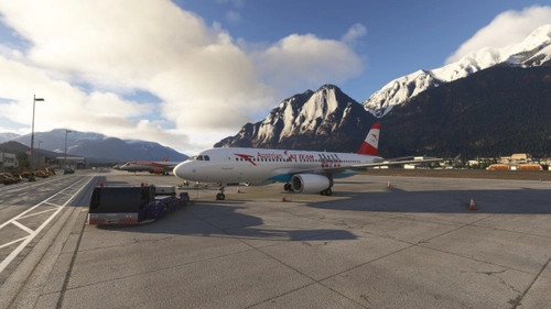 Austrian Airlines Ski Team Special Livery