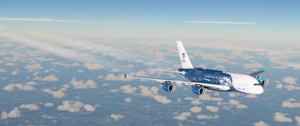 9H-MIP  |  8K  & 4K   |  Hi Fly "Save the Coral Reefs" Livery   |    FlyByWire A388X thumbnail 8