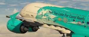 9H-MIP  |  8K  & 4K   |  Hi Fly "Save the Coral Reefs" Livery   |    FlyByWire A388X thumbnail 1