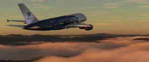 9H-MIP  |  8K  & 4K   |  Hi Fly "Save the Coral Reefs" Livery   |    FlyByWire A388X thumbnail 4