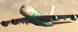 9H-MIP  |  8K  & 4K   |  Hi Fly "Save the Coral Reefs" Livery   |    FlyByWire A388X thumbnail 3