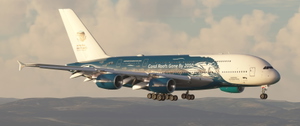 9H-MIP  |  8K  & 4K   |  Hi Fly "Save the Coral Reefs" Livery   |    FlyByWire A388X thumbnail 6