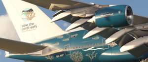9H-MIP  |  8K  & 4K   |  Hi Fly "Save the Coral Reefs" Livery   |    FlyByWire A388X thumbnail 2