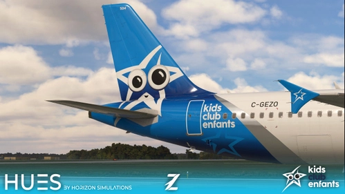 [8K + 4K] Air Transat "Air Transat Kids Club" C-GEZO  w/Cabin | Fenix A321 CFM