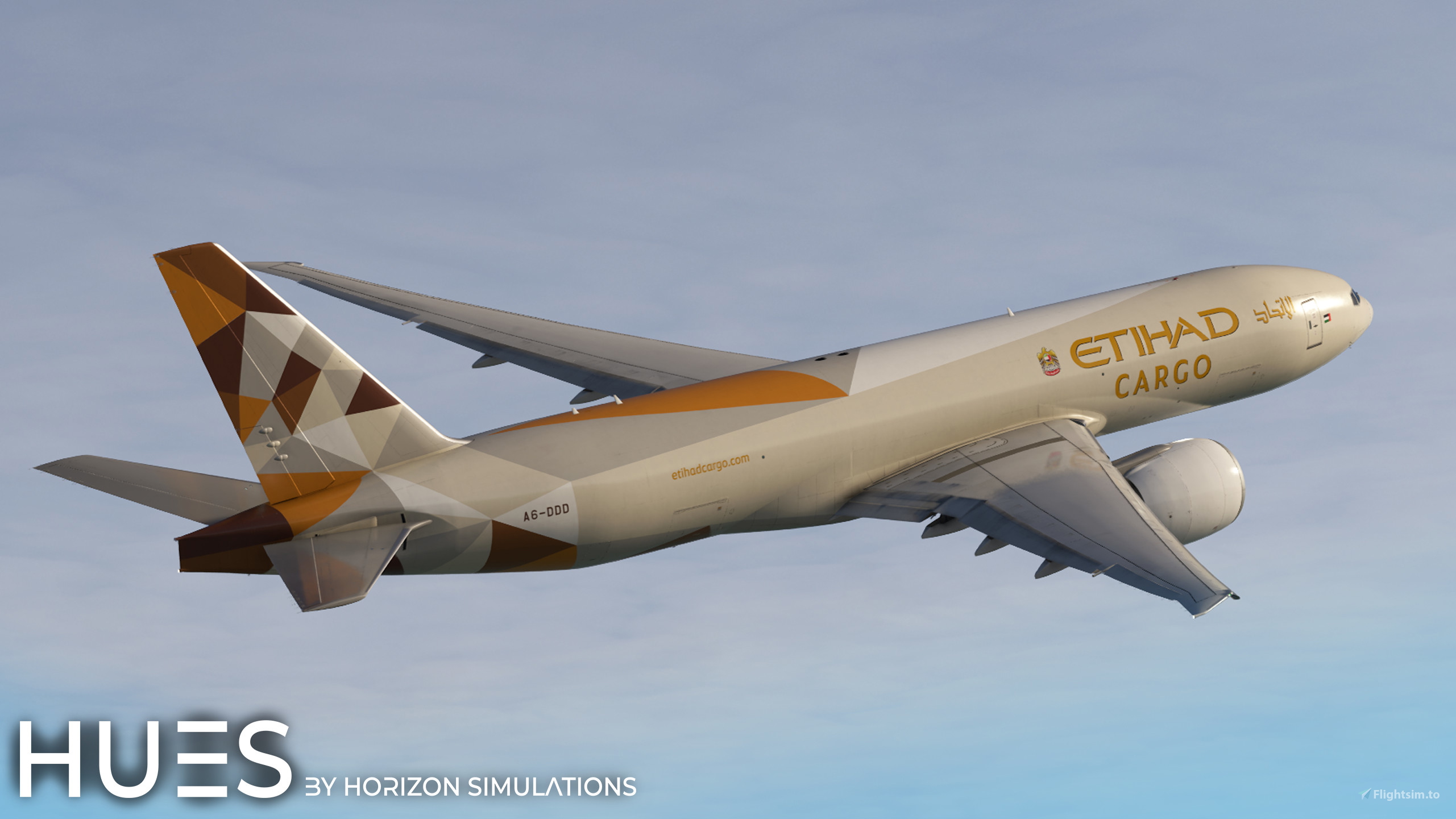 8K & 4K] Etihad Cargo A6-DDD | PMDG Boeing 77F for Microsoft