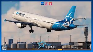 [8K + 4K] Air Transat Pack  w/Cabin | Fenix A321 CFM thumbnail 2